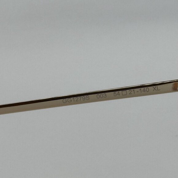 NEW GG1279S 003 GUCCI GOLD/PINK WOMEN GUCCI SUNGLASSES - Picture 10 of 12